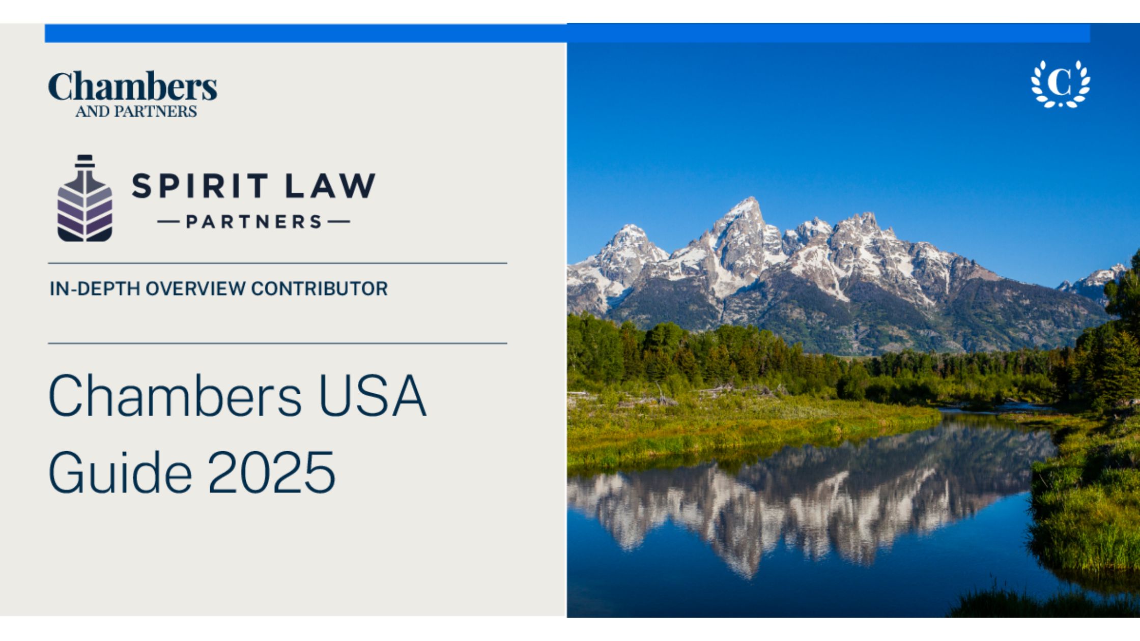 Spirit Law Partners Published in Chambers USA Guide 2025